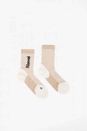 NNormal Merino socks 2 Beige | DEIKY5821