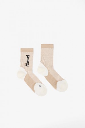 NNormal Merino socks 2 Beige | TIXQY8170