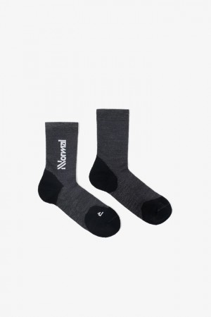 NNormal Merino socks 2 Svarta | WDRHT4752
