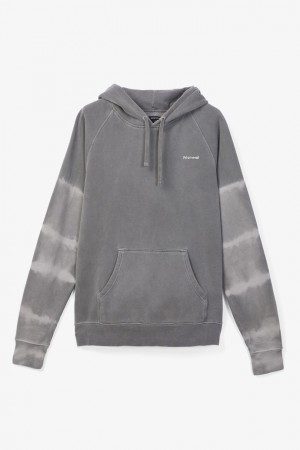 NNormal Organic cotton hoodie Grå | YWFZX5243