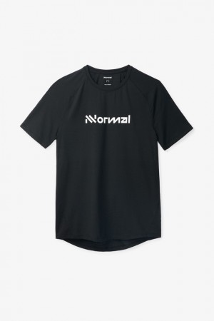 NNormal Race T-shirt NN Svarta | YXECW8107