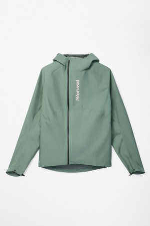 NNormal Trail Rain Jacket Gröna | MYHNR7839