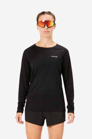 NNormal merino long sleeve t-shirt Svarta | UMVTF4319